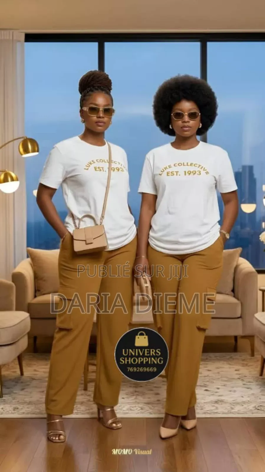 Ensemble T-Shirt Cargo