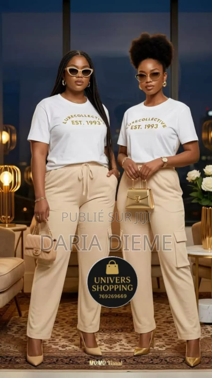 Ensemble T-Shirt Cargo