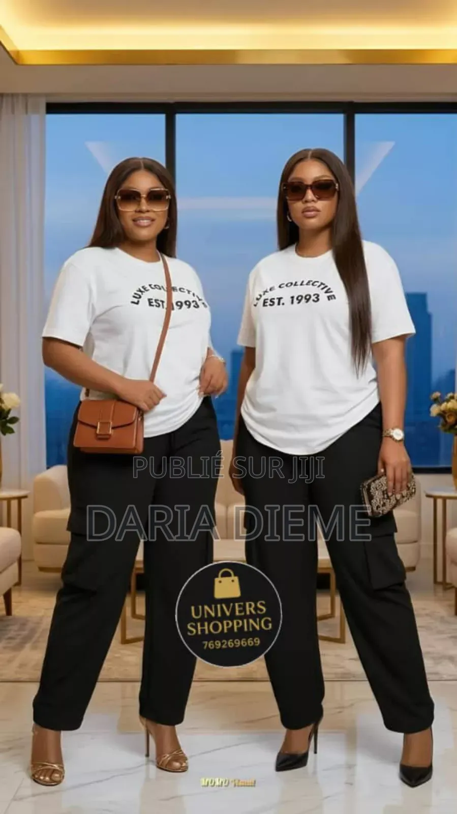 Ensemble T-Shirt Cargo