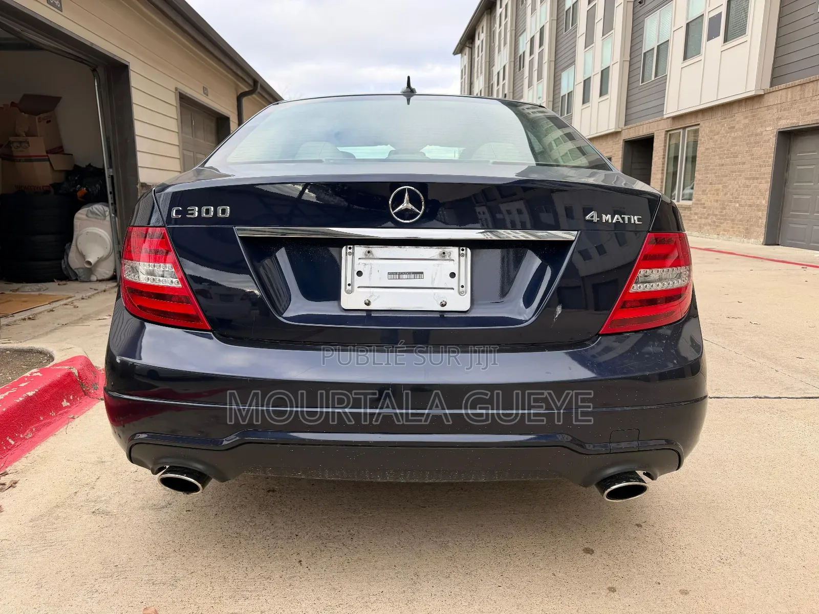 Mercedes-Benz C300 Luxury 4Matic Sedan AWD (3.0L 6cyl 7A) 2012 Bleu