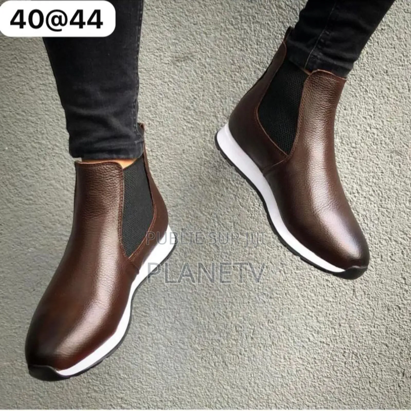 Soulier Cuir Montante by VSPMD