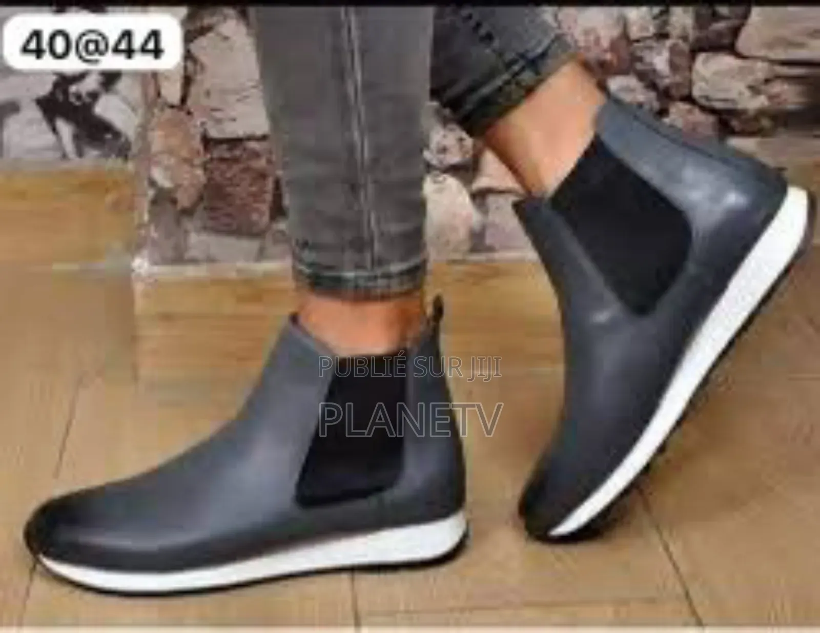 Soulier Cuir Montante by VSPMD