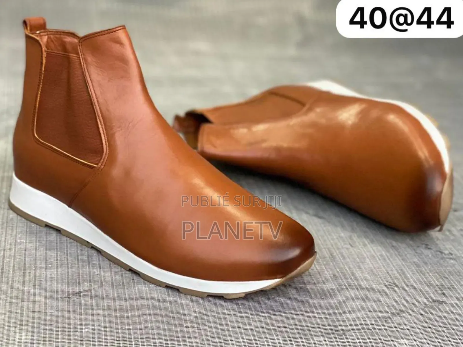 Soulier Cuir Montante by VSPMD