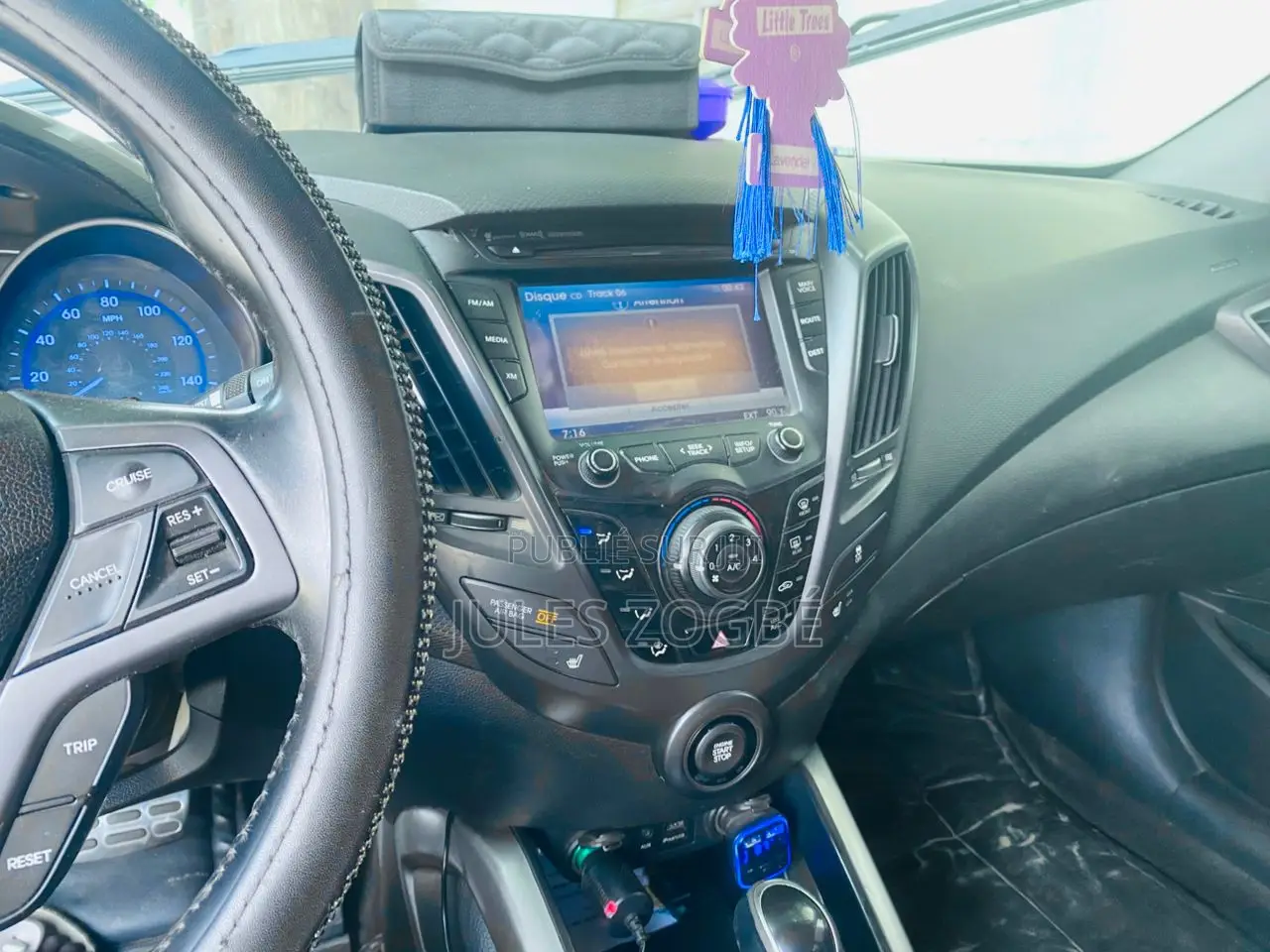 Hyundai Veloster Veloster (Standard) 2013 Bleu