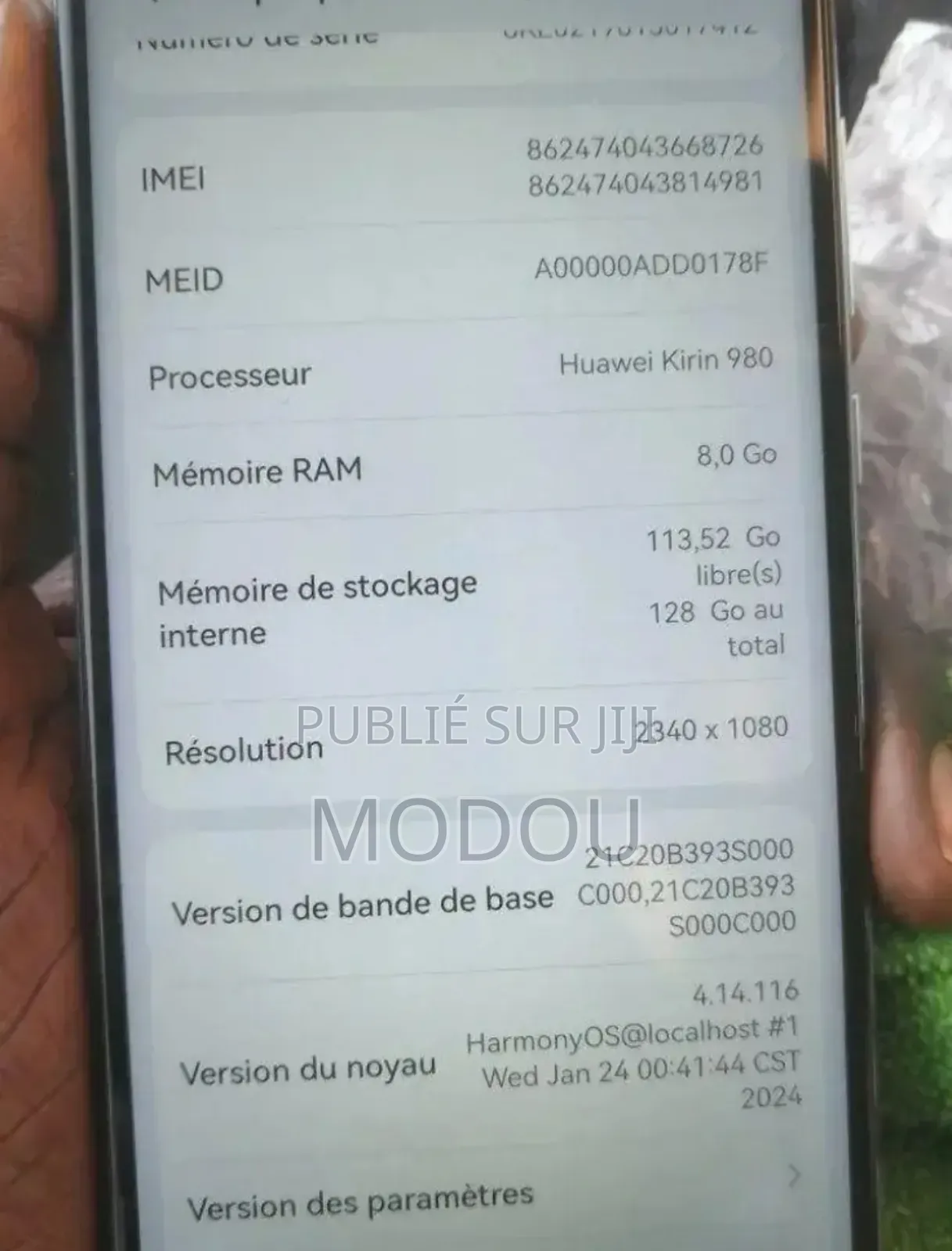 Huawei P30 128 GB Autre