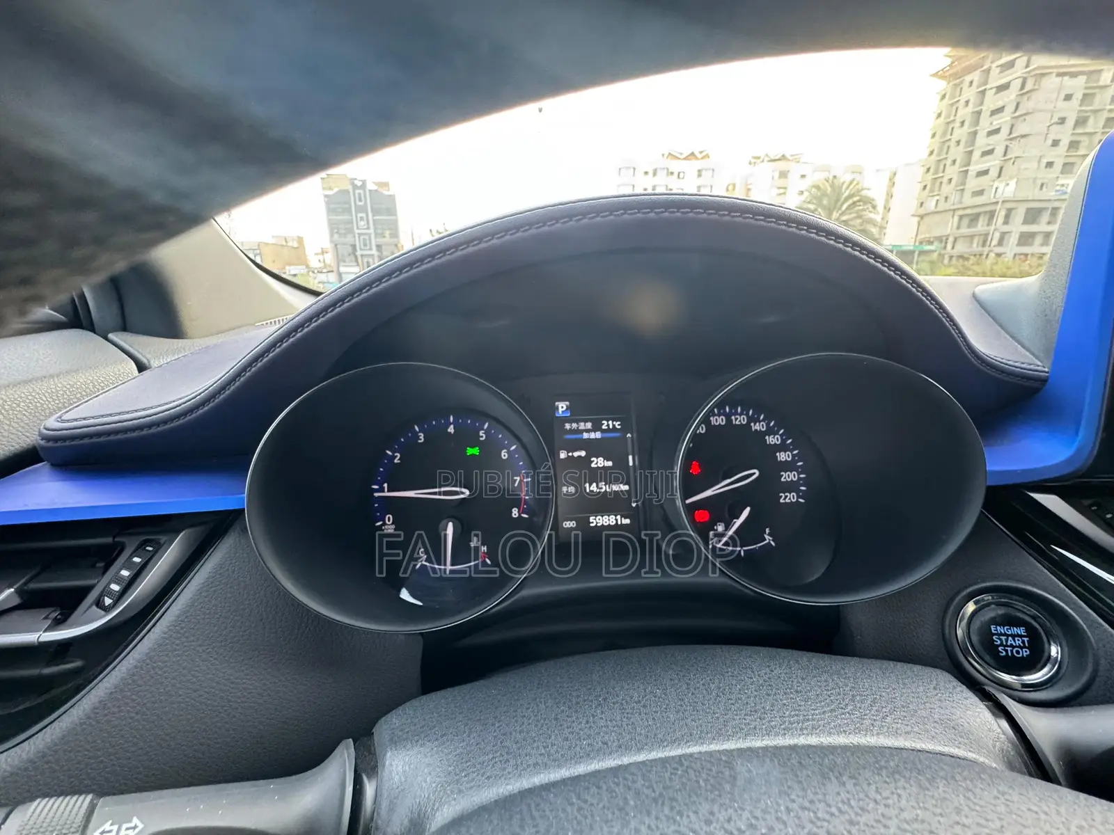 Toyota C-HR 2019 Blanc