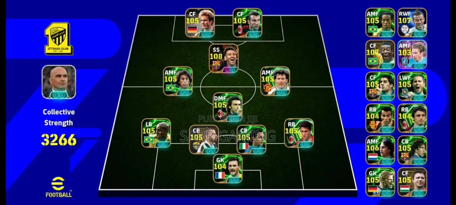 Compte Fuul Joueur Disponible en Contact