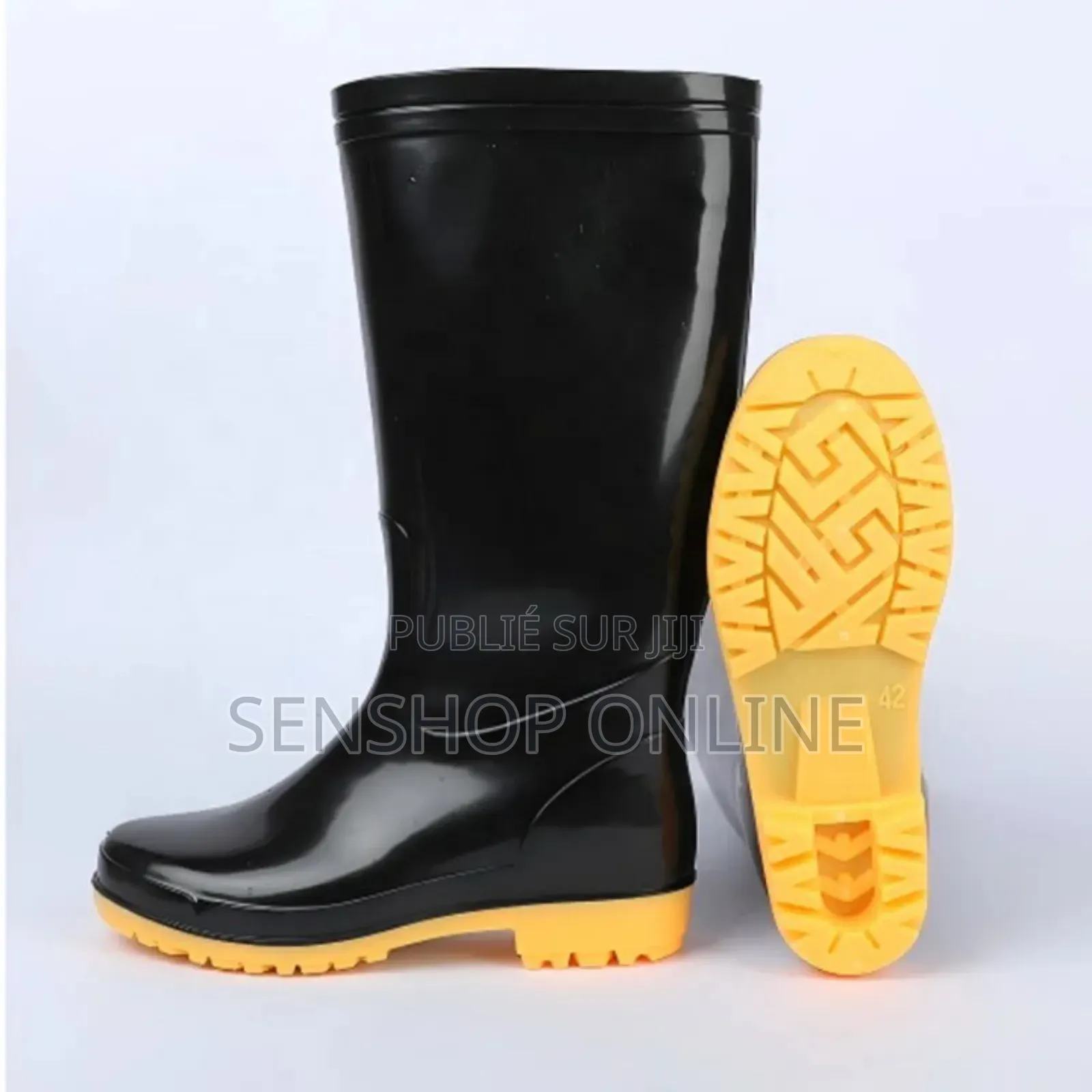 Bottes De Sécurité Imperméables - Semelle Antidérapante Tout Terrain