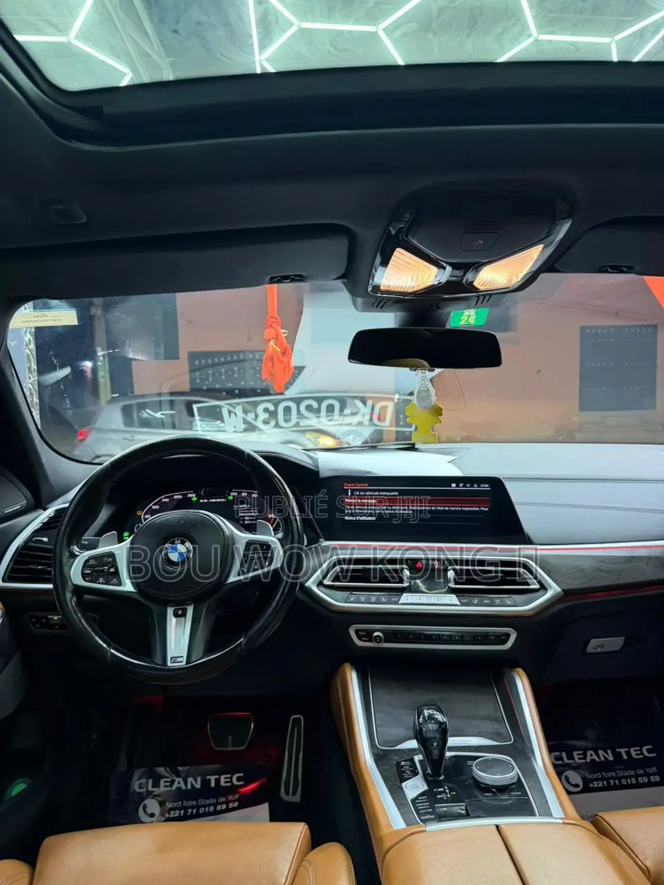 BMW X6 M50i 2022 Noir