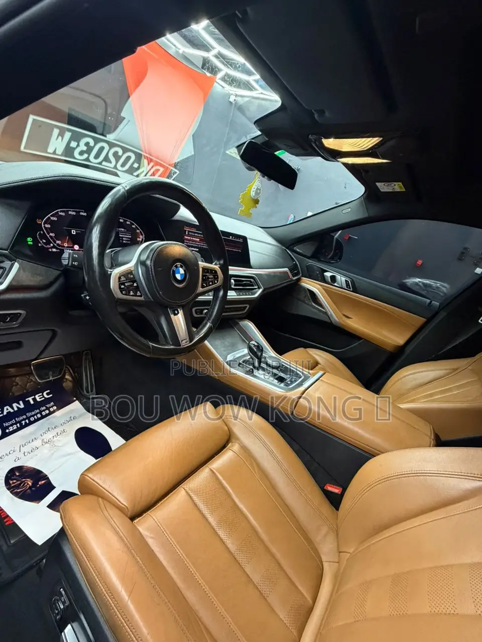 BMW X6 M50i 2022 Noir