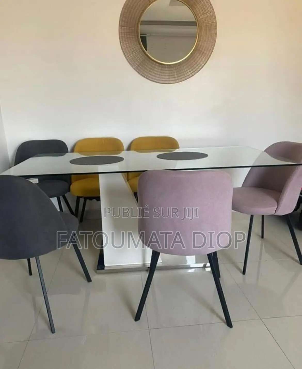 Table À Manger Avec 6 Chaises