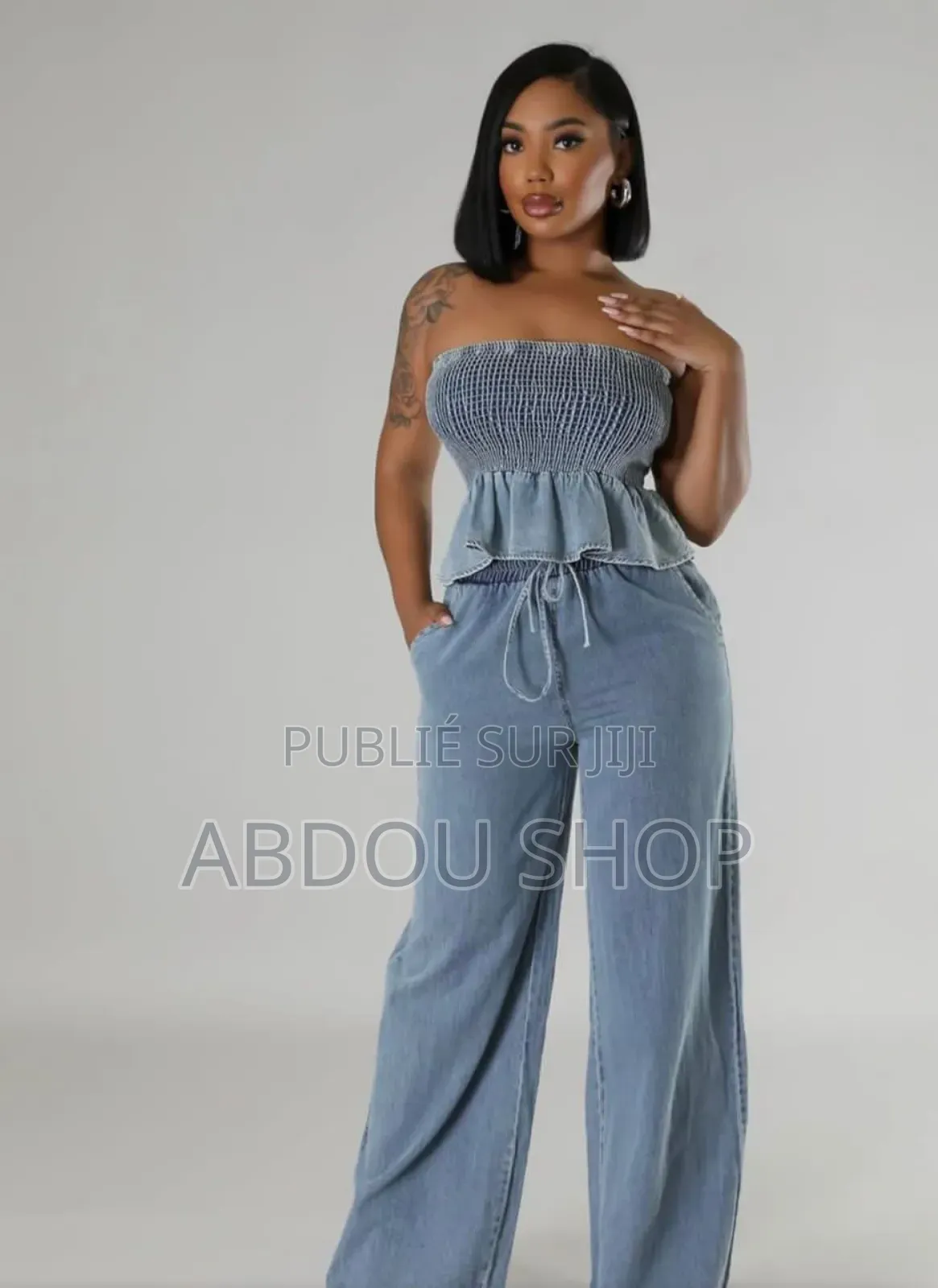 Ensemble Jean Body Haut Disponible