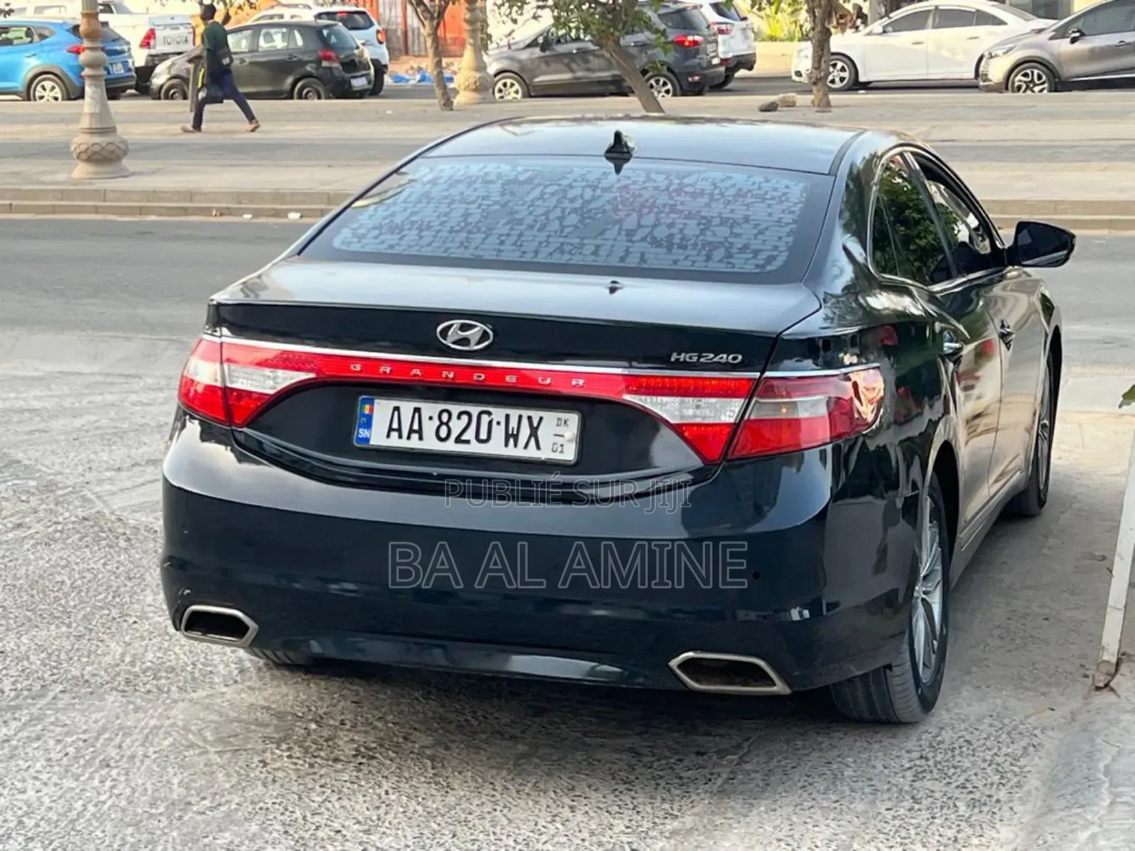 Hyundai Grandeur 2015 Noir