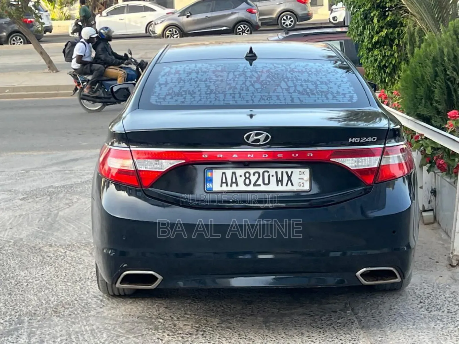 Hyundai Grandeur 2015 Noir