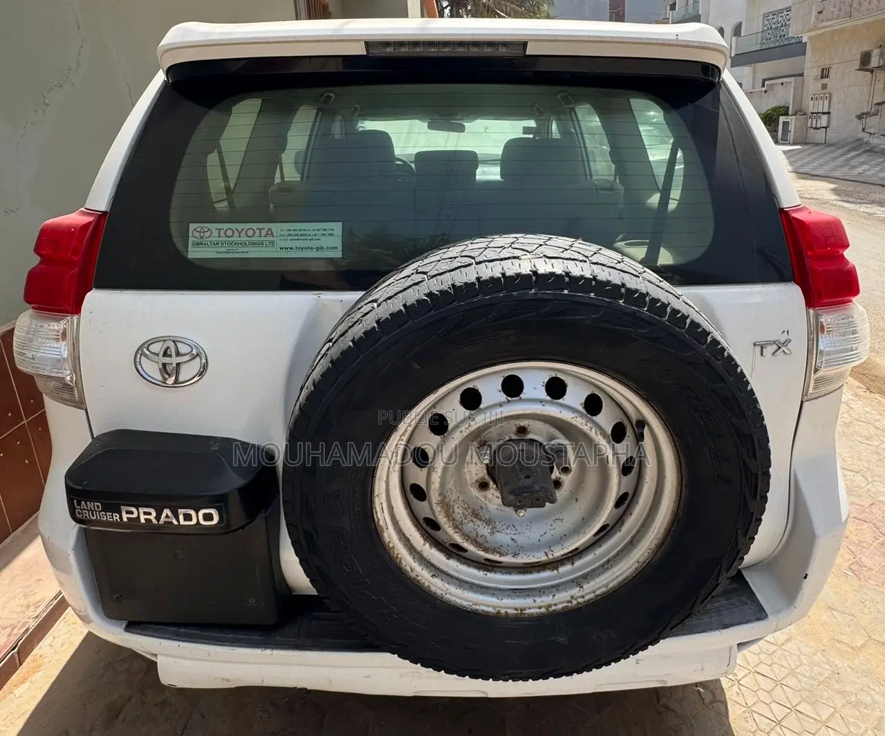 Toyota Land Cruiser Prado 2010 Blanc