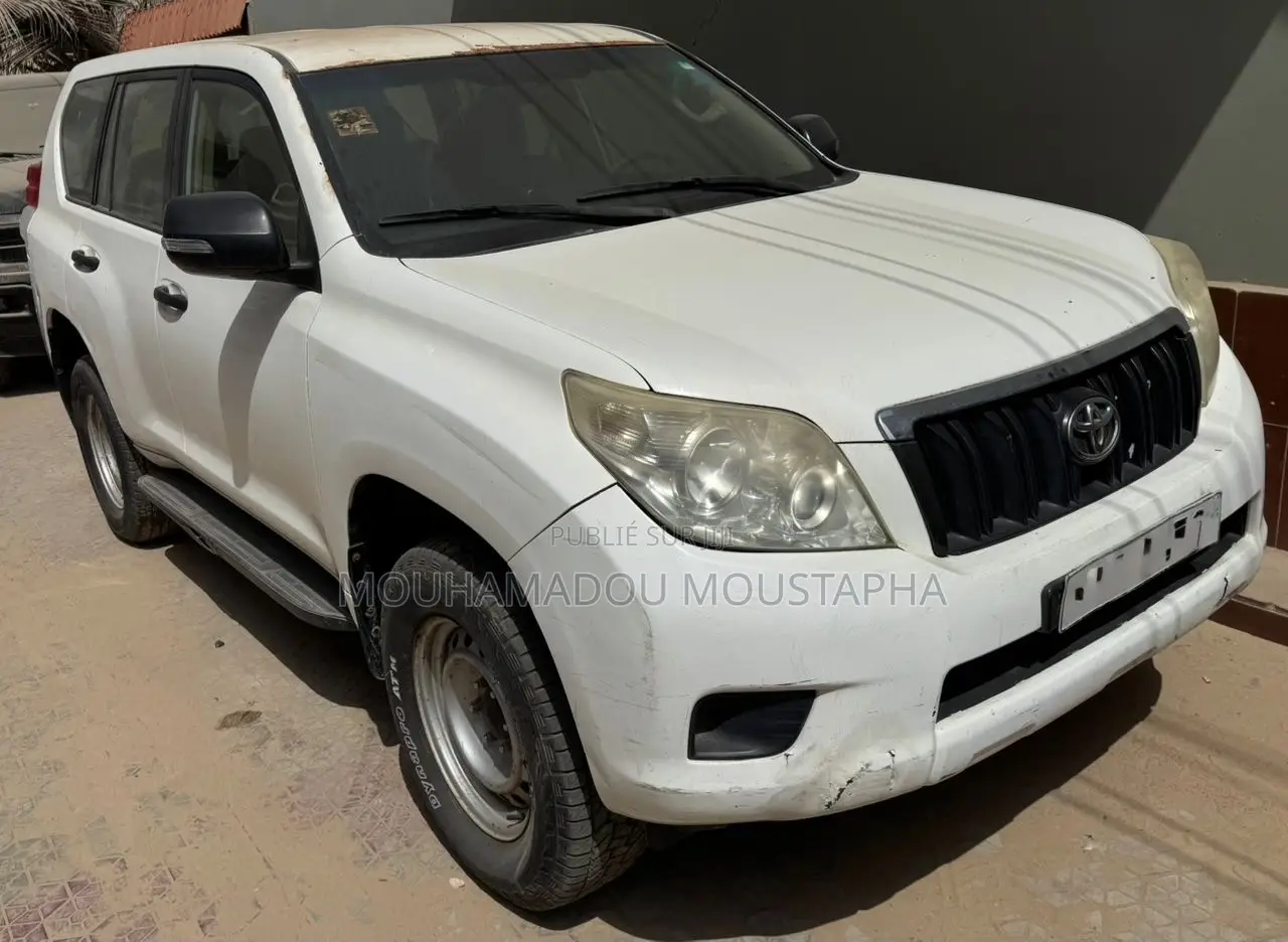 Toyota Land Cruiser Prado 2010 Blanc