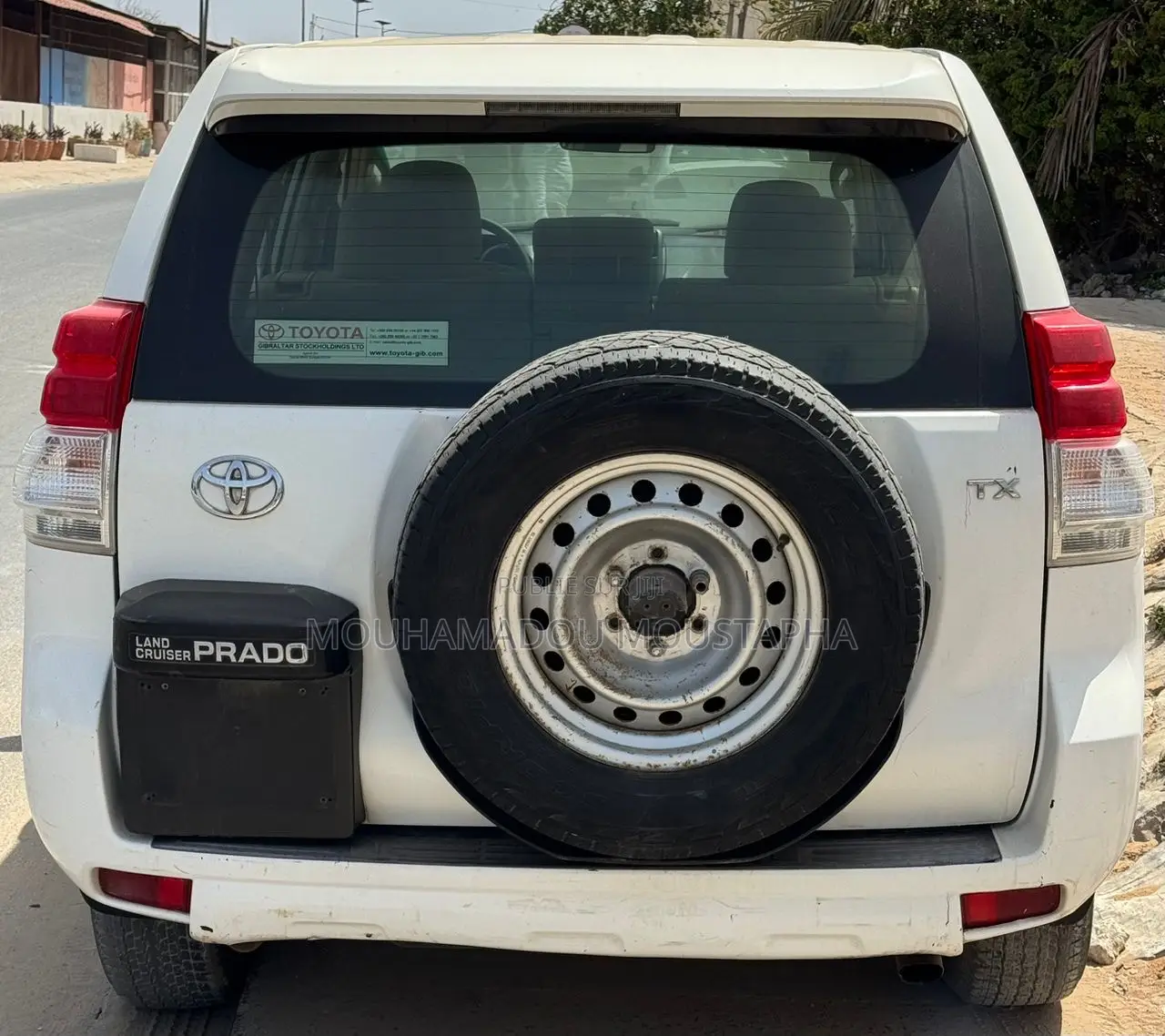 Toyota Land Cruiser Prado 2010 Blanc