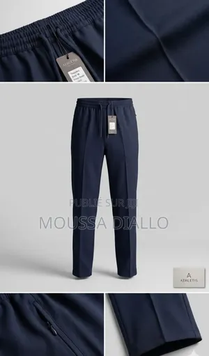 Pantalon Homme Athletis Style Sportif Élégant