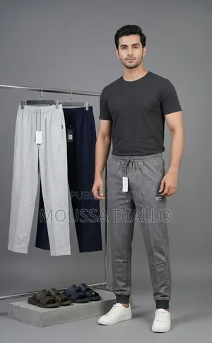 Pantalon Homme Athletis Style Sportif Élégant
