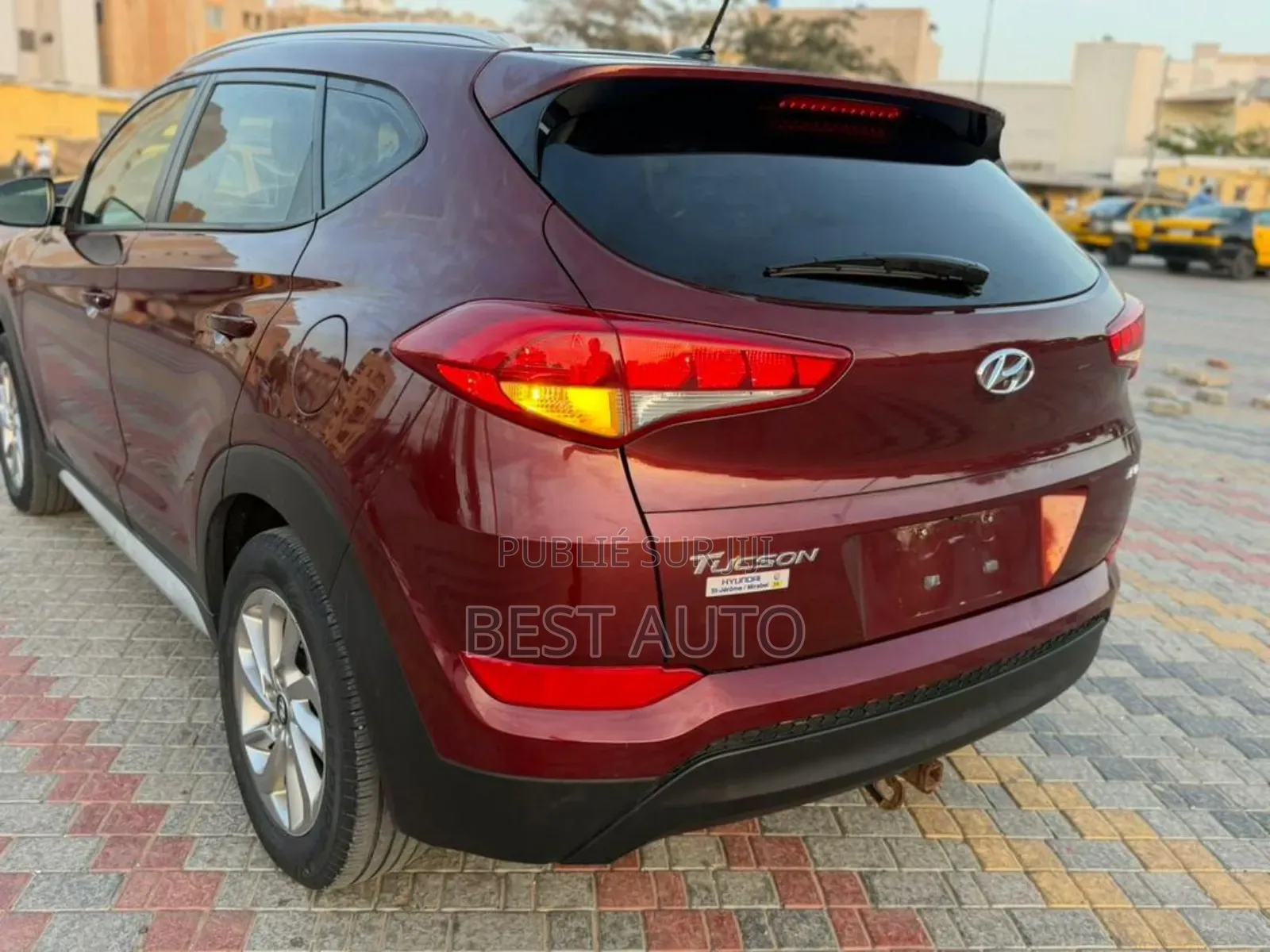 Hyundai Tucson 2017 Rouge