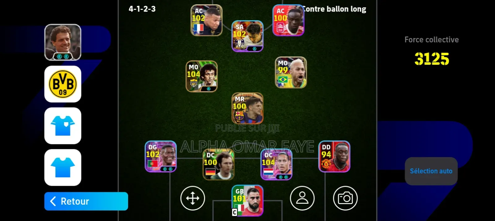 Compte Efootball