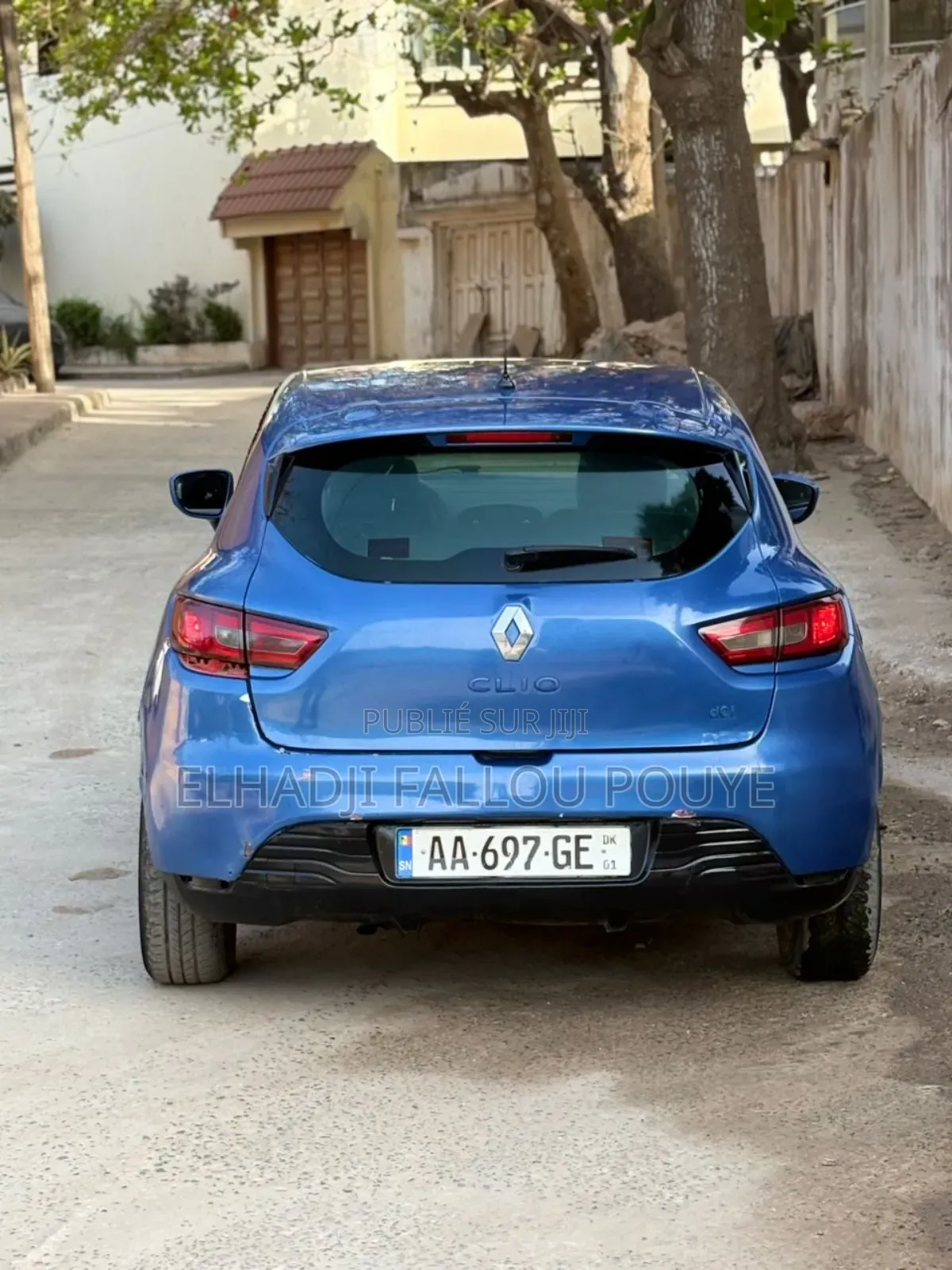 Renault Clio 2012 Bleu