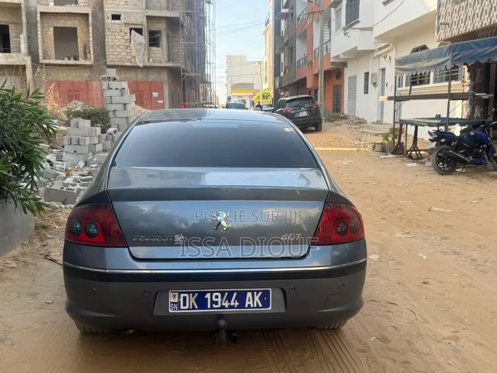 Peugeot 407 1.6 HDi FAP Esplanade 2005 Gris