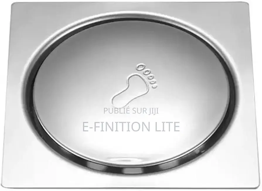 Promotion Korité : Siphon Sol Avec Bonde Clic Clac