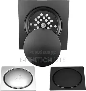 Promotion Korité : Siphon Sol Avec Bonde Clic Clac