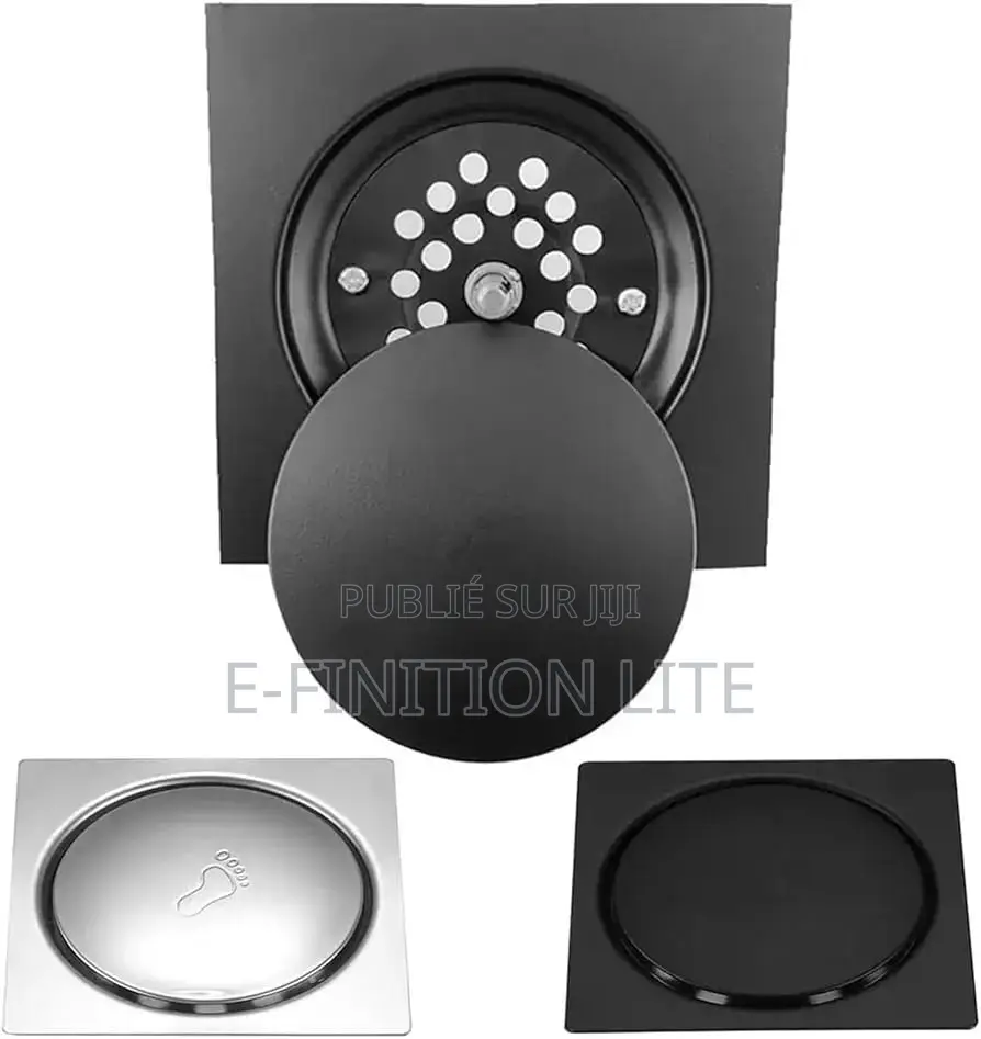 Promotion Korité : Siphon Sol Avec Bonde Clic Clac