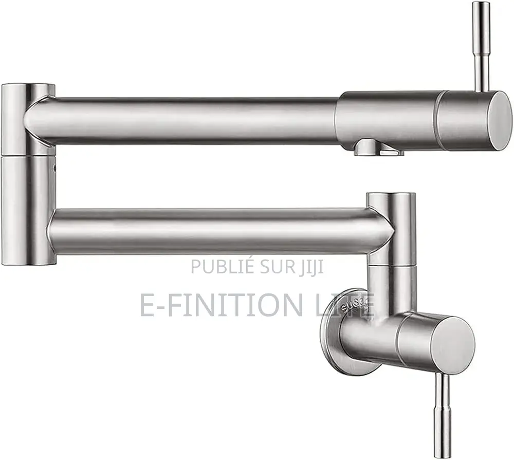 Promotion Korité : Robinet Pliable Mural Pour Évier