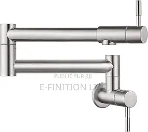 Promotion Korité : Robinet Pliable Mural Pour Évier