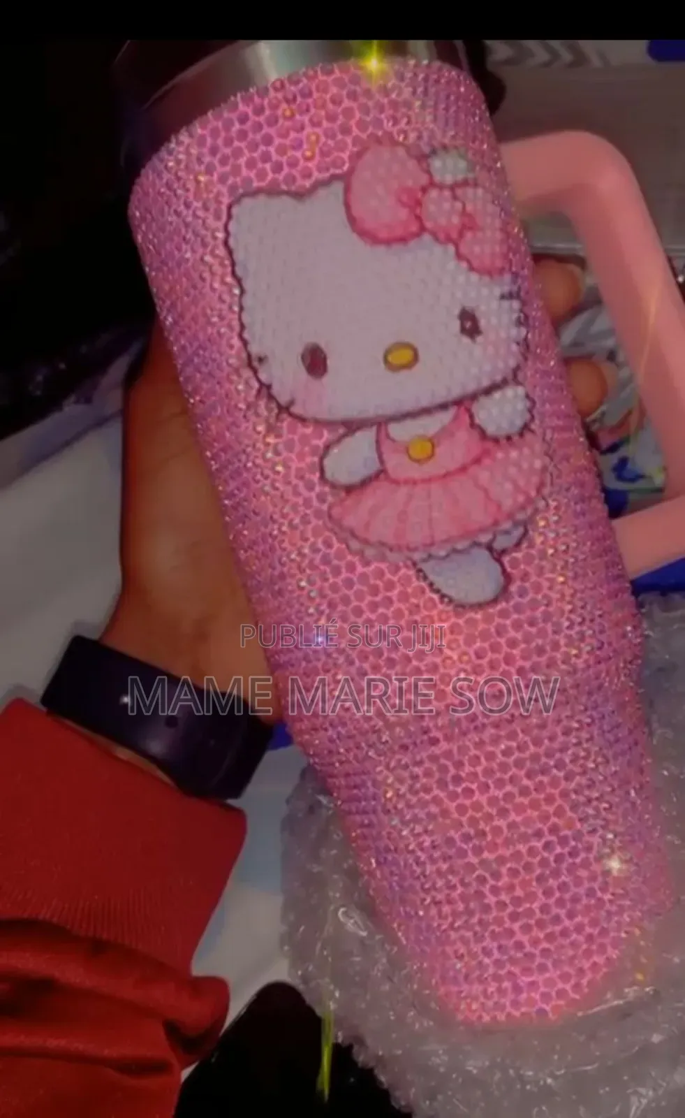 Gourde Style Stanley Perlée