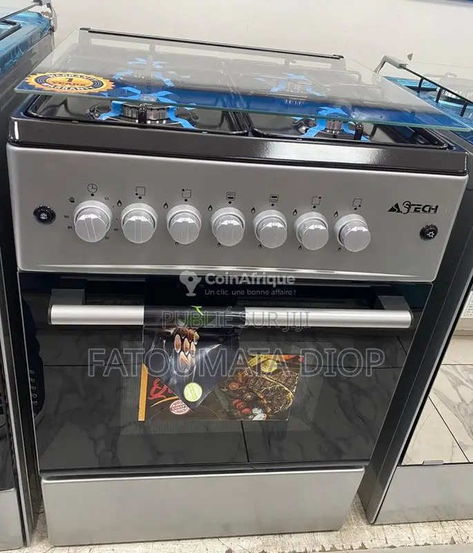 Cuisinière Astech 4 Feux 60×60 Ck62