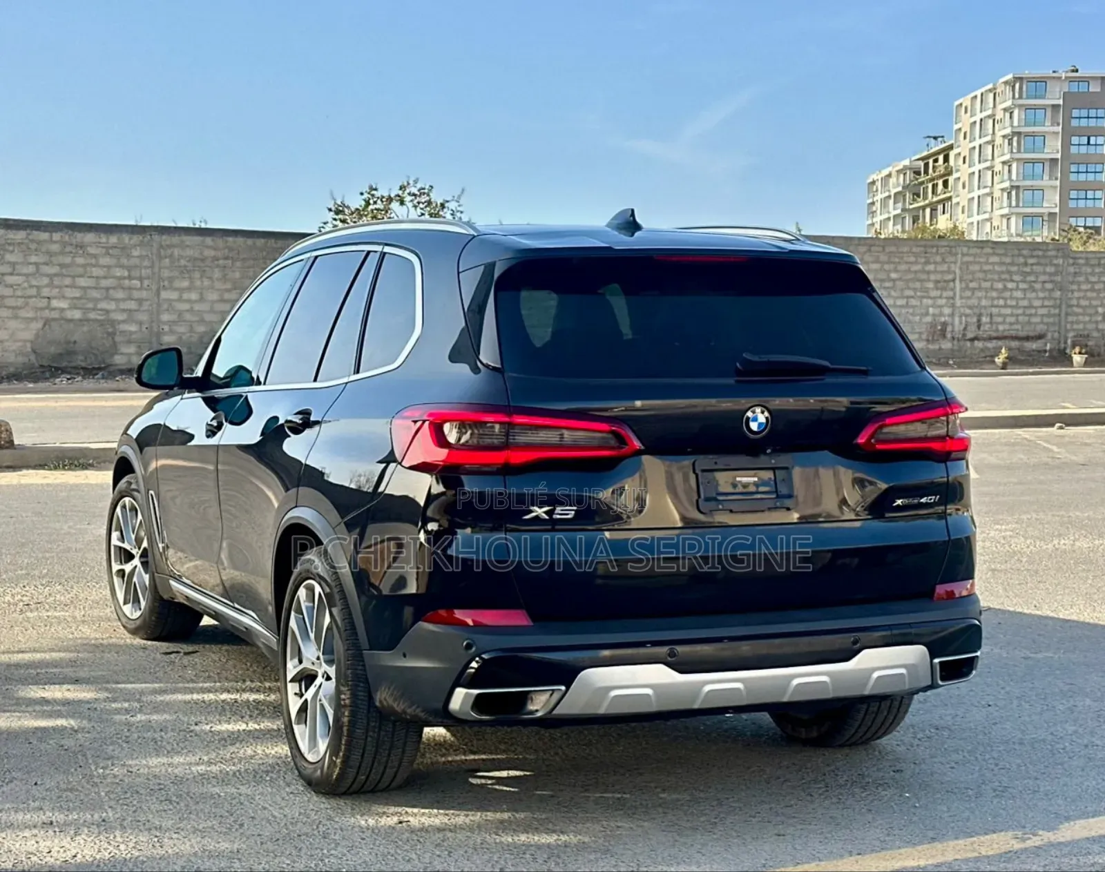 BMW X5 xDrive40i AWD 2020 Noir