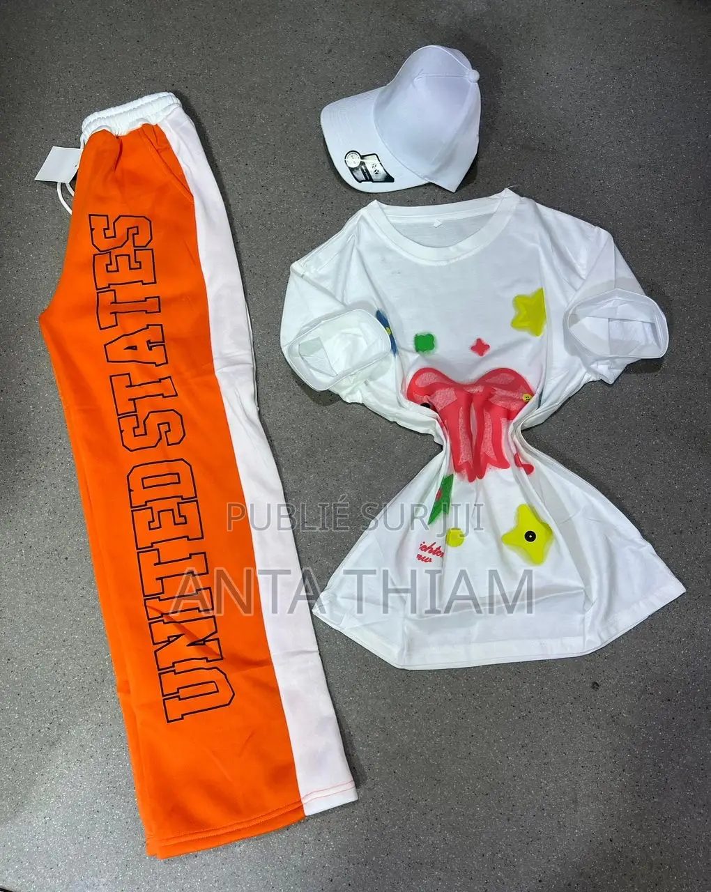 Ensemble Avec Casquette Fille