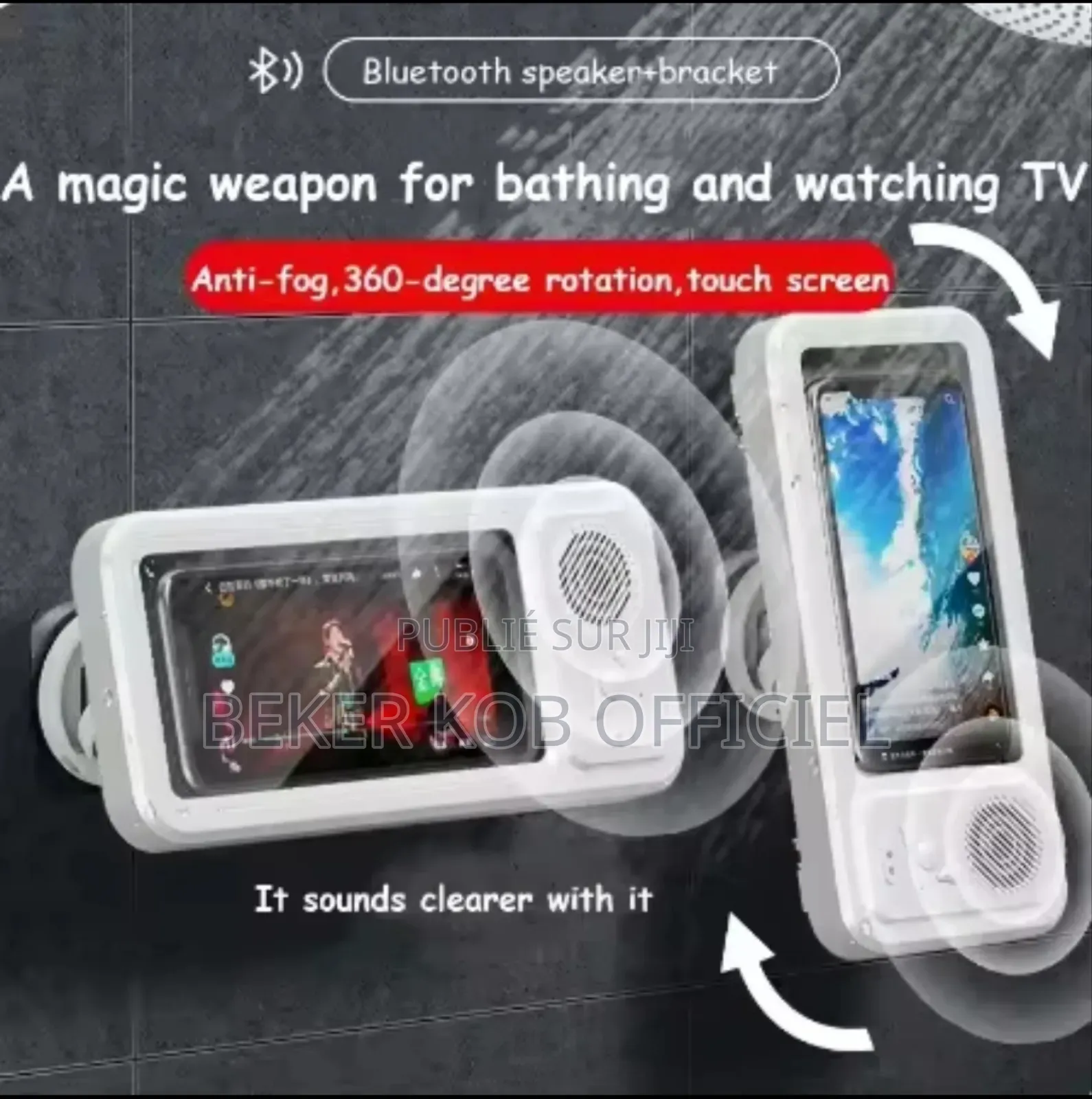 Boîtier Étanche Pour Téléphone De Salle De Bain