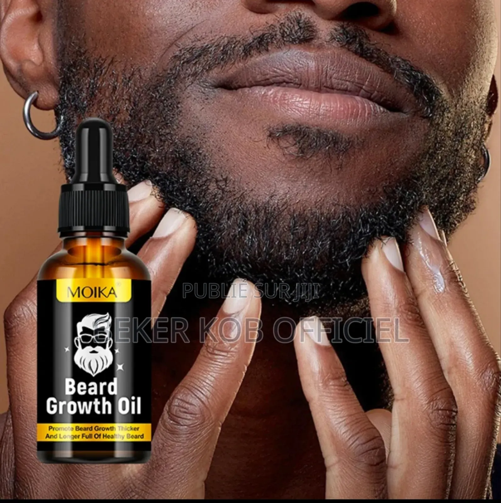 Huile Essentielle Pour La Croissance De La Barbe