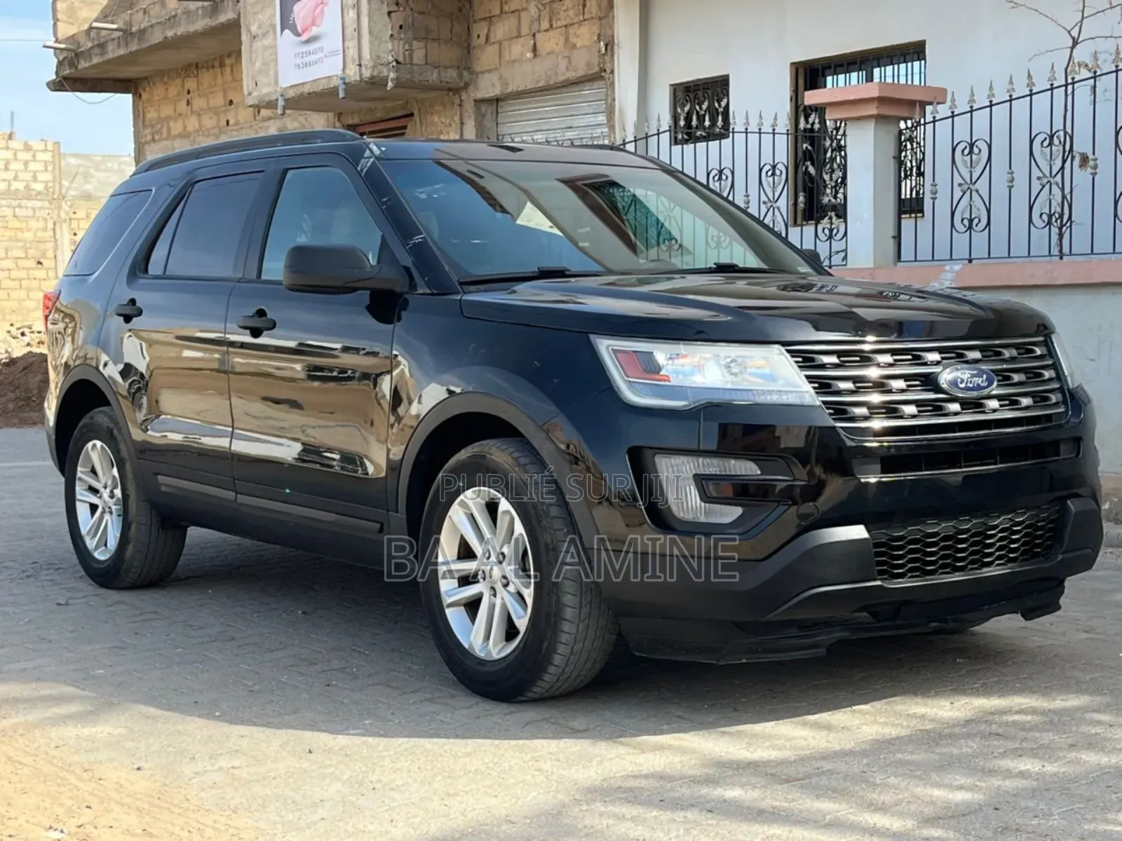 Ford Explorer Limited 4dr FWD (2.3L 4cyl 6A) 2017 Noir