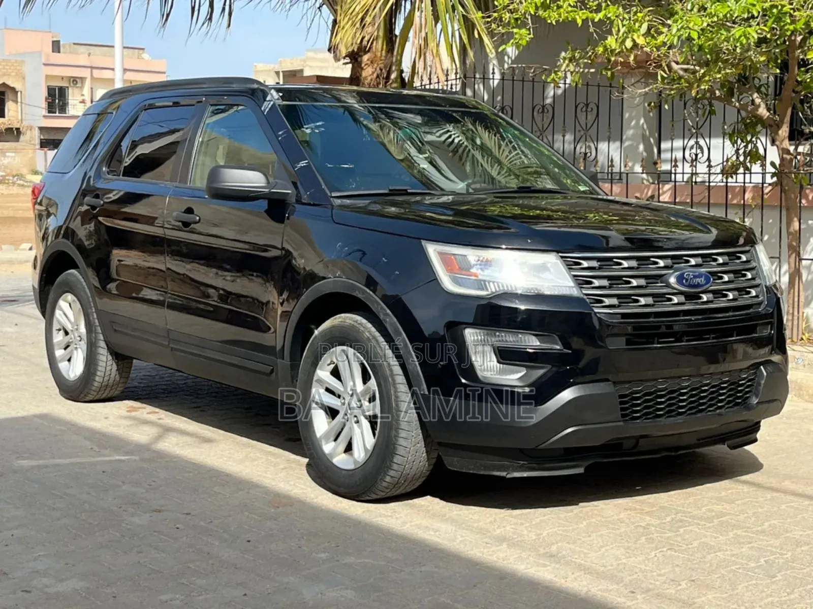 Ford Explorer Limited 4dr FWD (2.3L 4cyl 6A) 2017 Noir