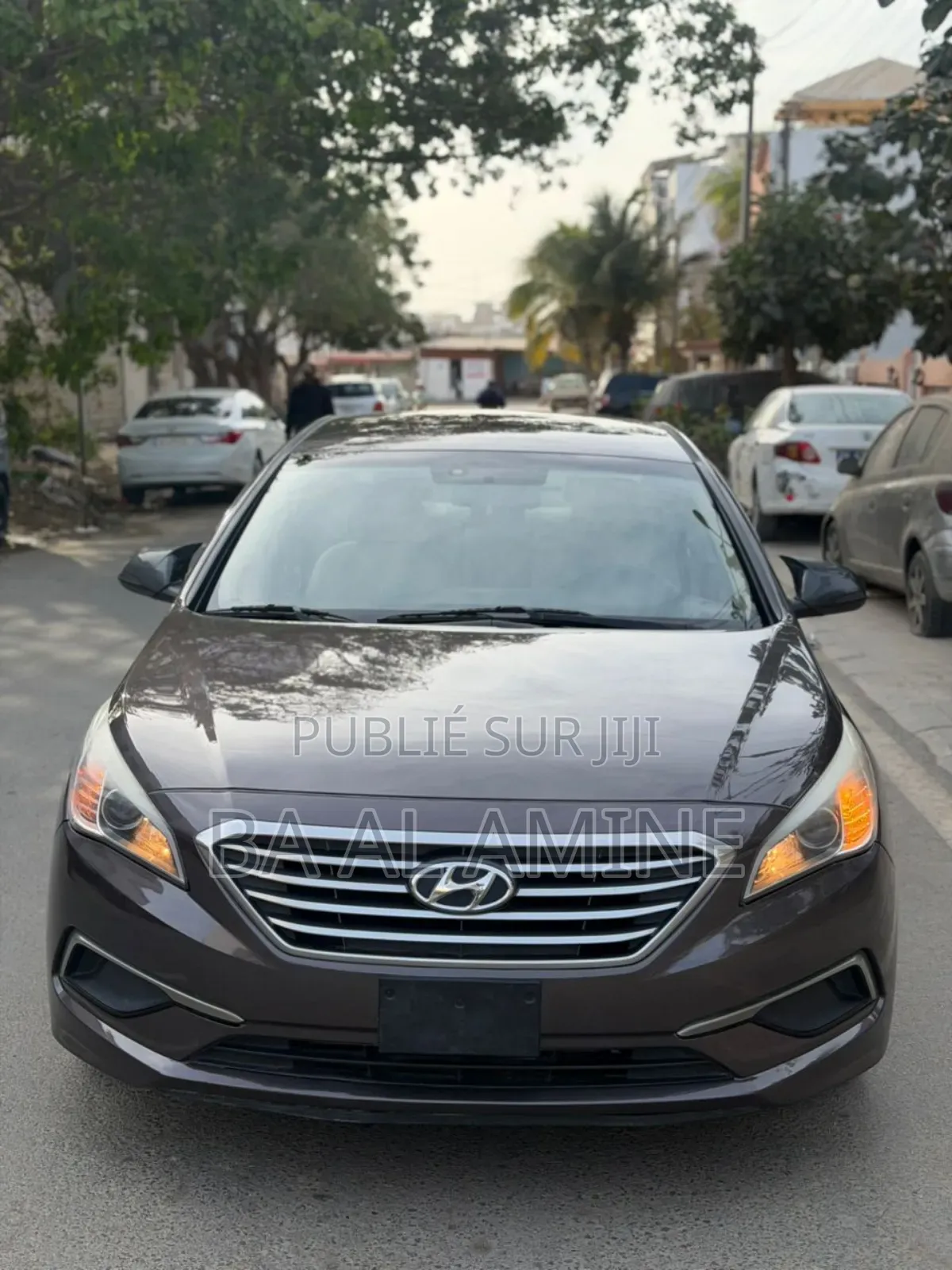 Hyundai Sonata Limited 2.0T Seban (2.0L 4cyl 6A) 2016 Marron