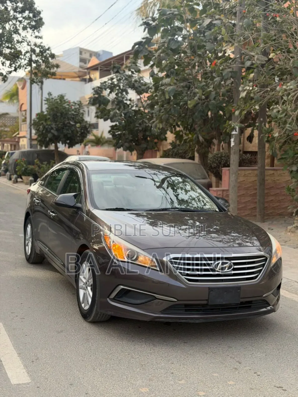 Hyundai Sonata Limited 2.0T Seban (2.0L 4cyl 6A) 2016 Marron
