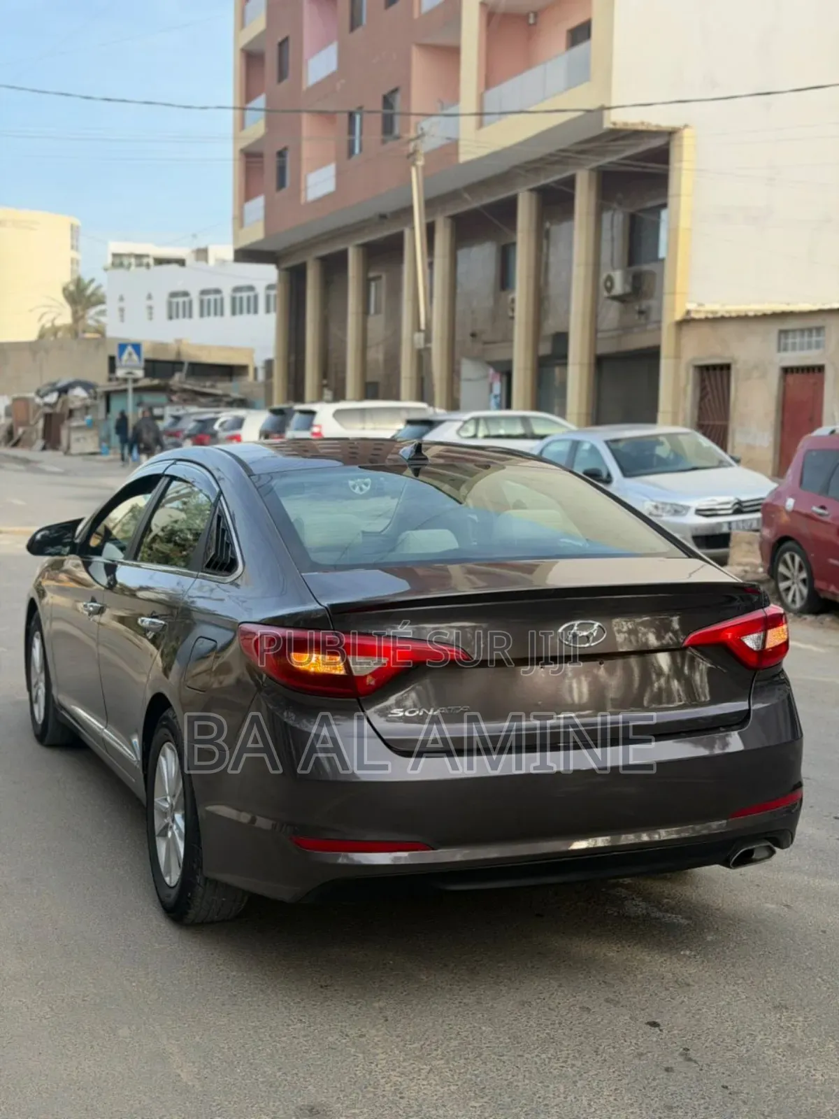 Hyundai Sonata Limited 2.0T Seban (2.0L 4cyl 6A) 2016 Marron