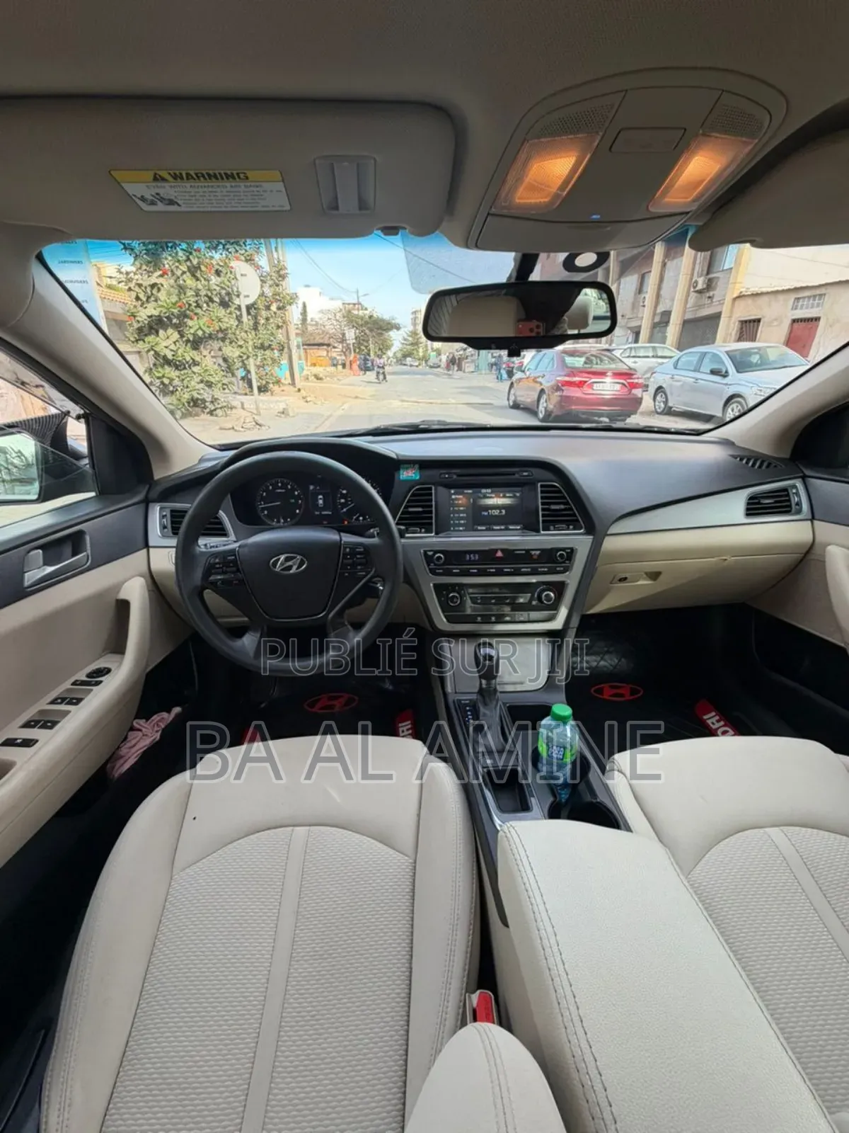 Hyundai Sonata Limited 2.0T Seban (2.0L 4cyl 6A) 2016 Marron