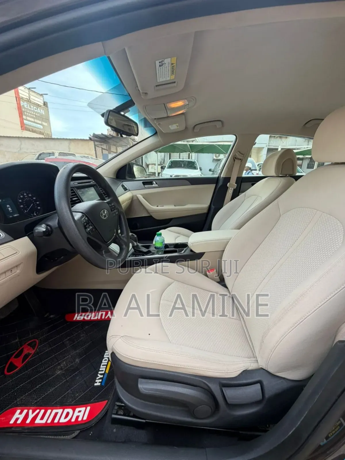 Hyundai Sonata Limited 2.0T Seban (2.0L 4cyl 6A) 2016 Marron