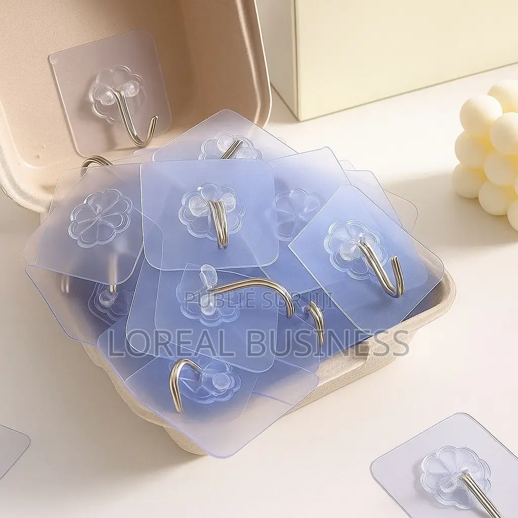 15 Pcs Crochets Adhésifs