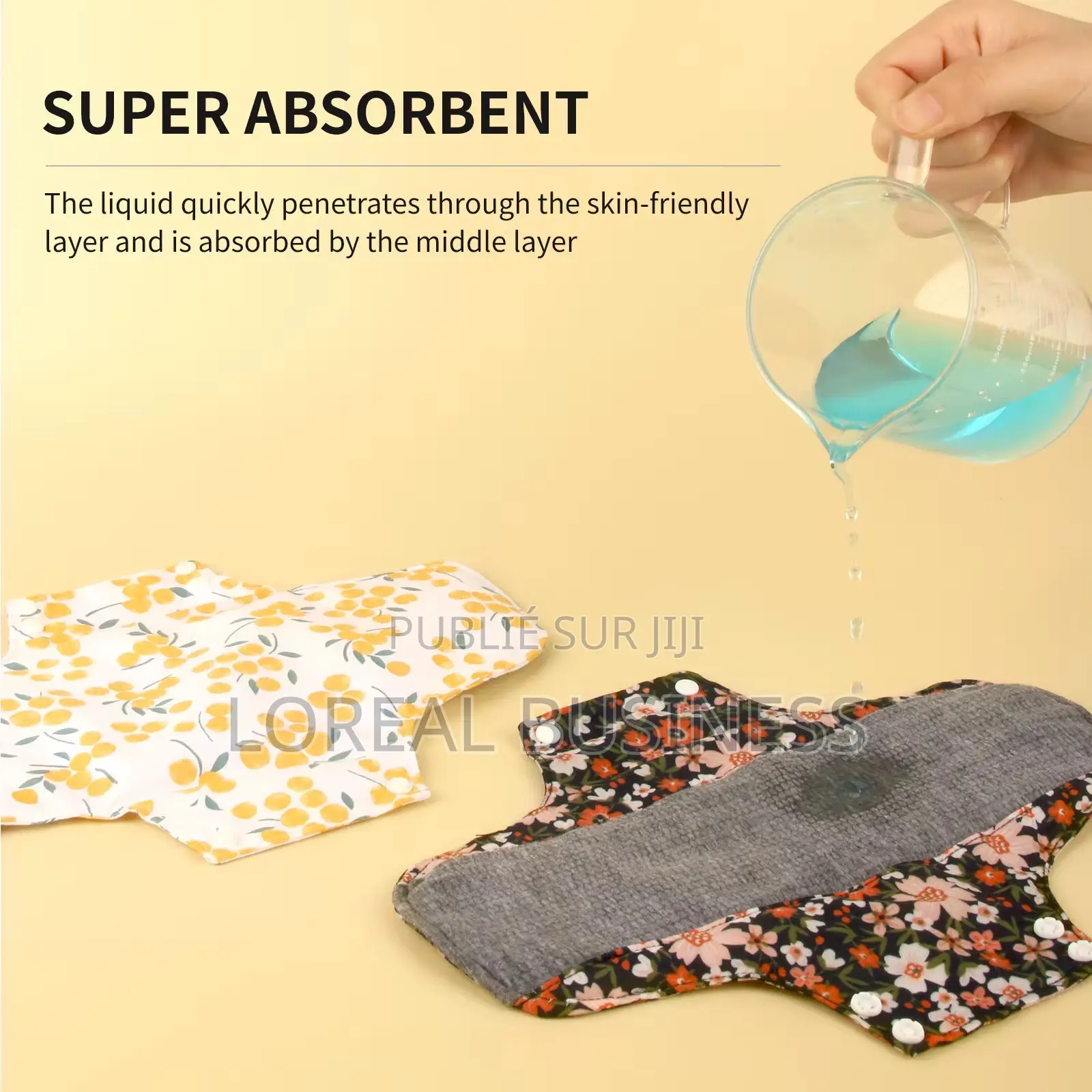 Lot De 5 PCS Serviettes Hygiéniques