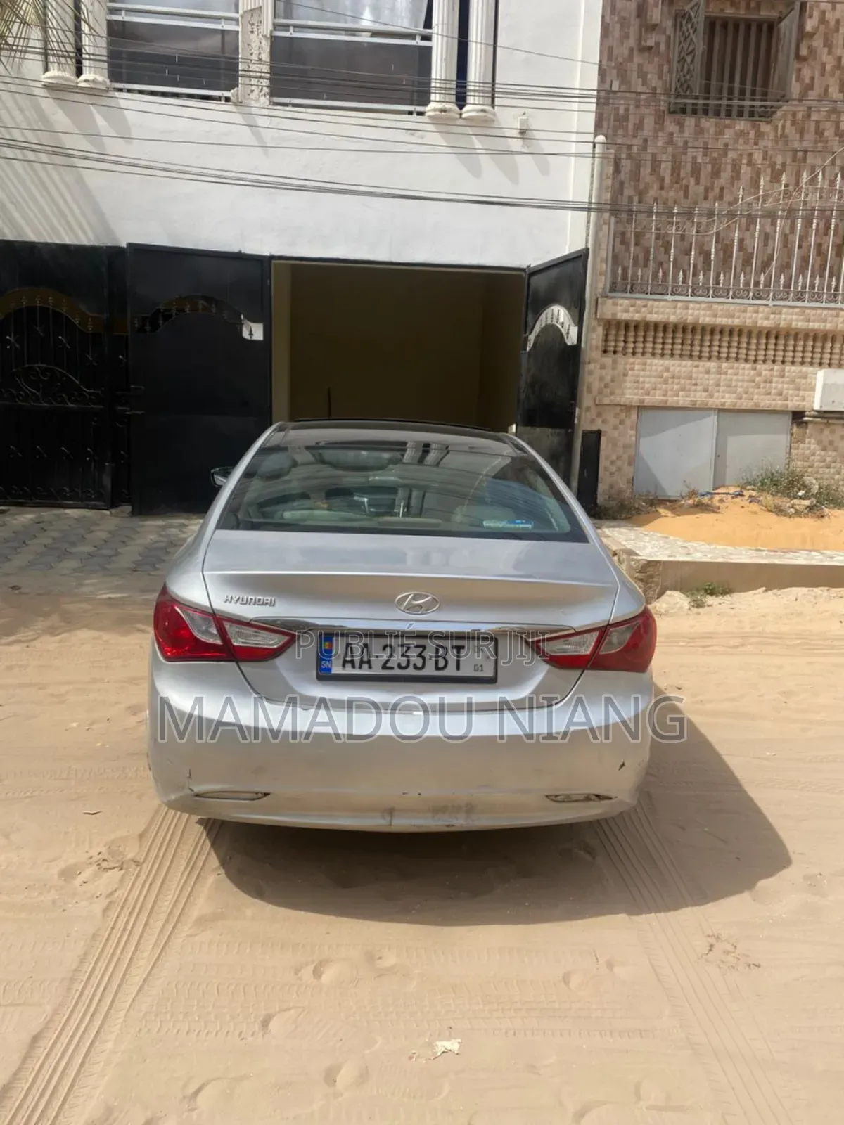 Hyundai Sonata Limited 2.0T Sedan (2.0L 4cyl 6A) 2013 Gris