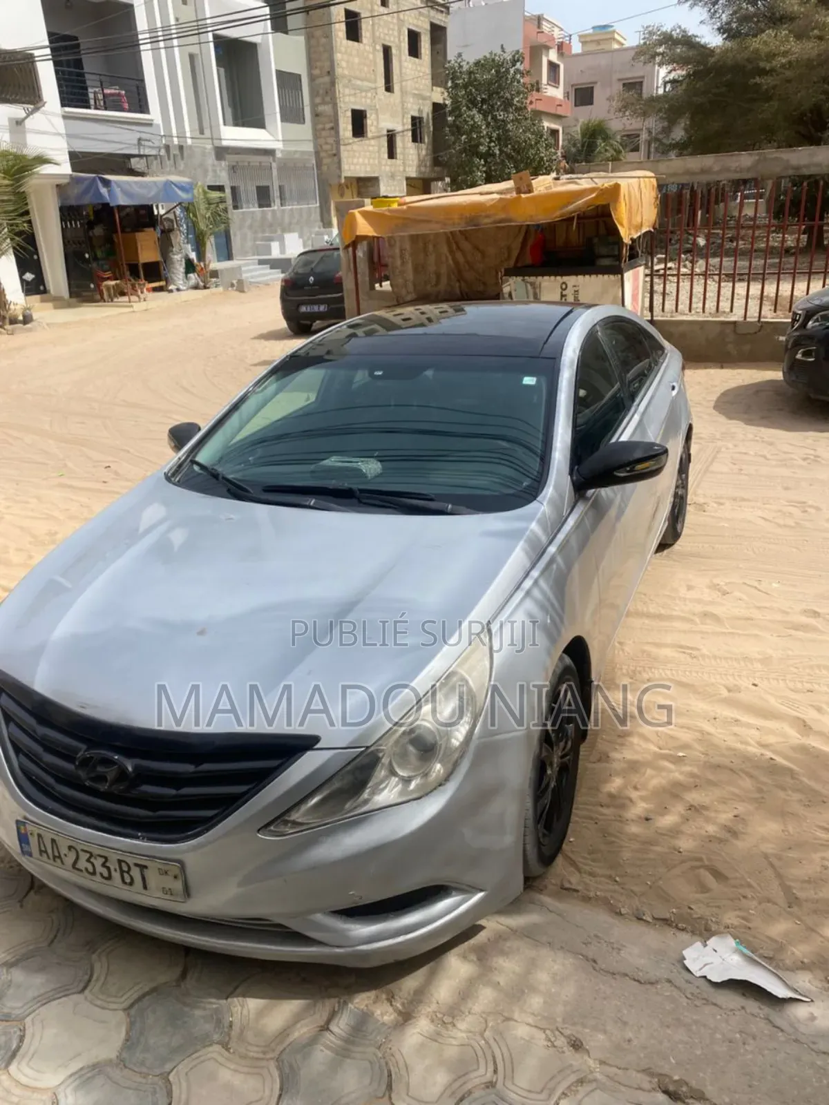 Hyundai Sonata Limited 2.0T Sedan (2.0L 4cyl 6A) 2013 Gris