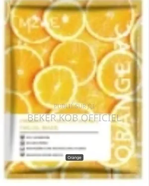 Masque Facial Jetable Anti-Rides en Collagène(Lot De 8)